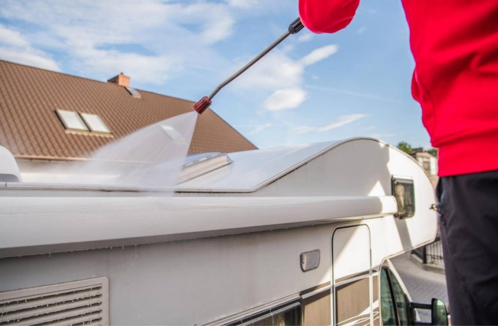 How To Wash Your RV Roof » RVWhisperer