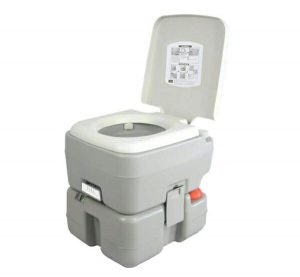 portable chemical toilet for camping