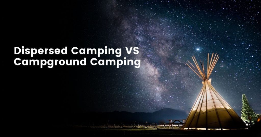 Dispersed camping