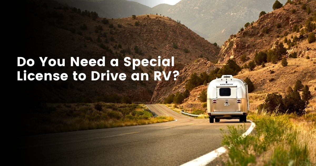 Can I Drive a Motorhome With a Car License?
