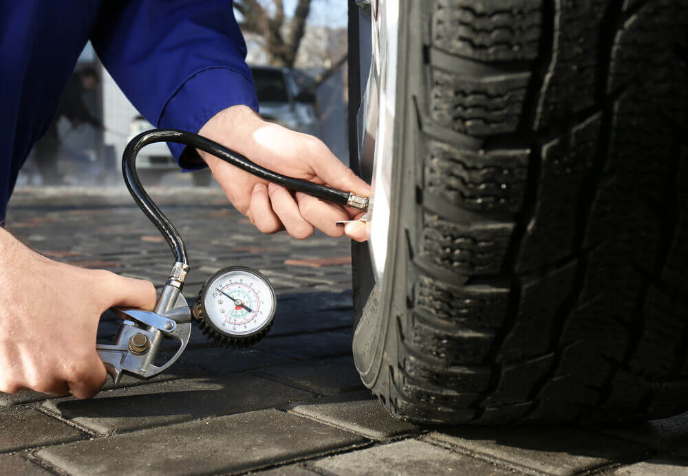 Monitoring RV tire pressure