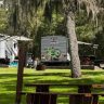 Camper vans parked long term in RV parks in Florida